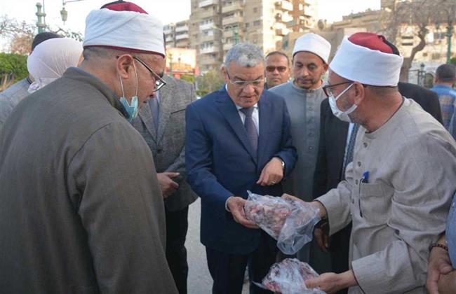محافظ المنيا يشهد استلام الدفعة الثانية من اللحوم المخصصة للأسر الأولى بالرعاية 