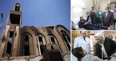 رئيس "النيابة الإدارية" يعزي الباب تواضروس في ضحايا كنيسة "أبو سيفين" بالجيزة