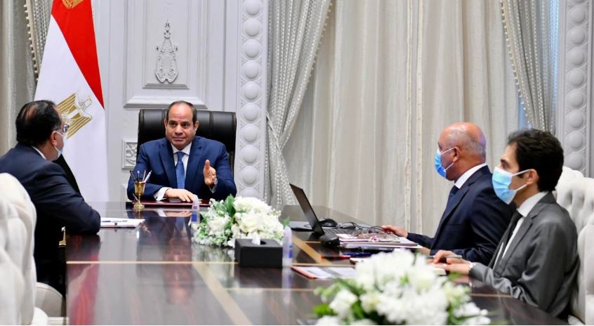 الرئيس السيسى يوجه بالاستغلال الأمثل لكافة المساحات بميناء الإسكندرية