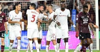 روما يبدأ مشواره في الدوري الإيطالي بالفوز على ساليرنيتانا 1-0
