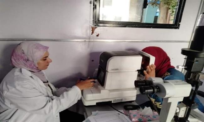 الكشف على 449 مواطن القافلة طبية متعددة التخصصات بقرية النبيرة بإيتاي البارود 