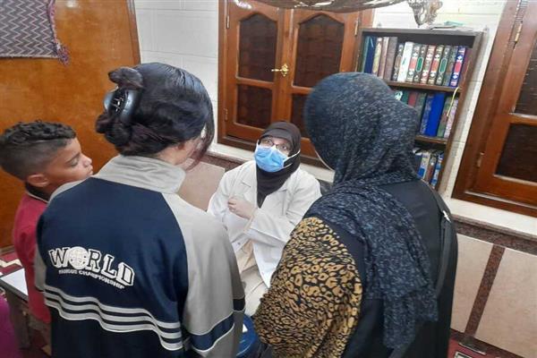 قافلة طبية خدمية شاملة بمنطقة الحضرة الجديدة بالتنسيق مع منطقة وسط الطبية بالإسكندرية