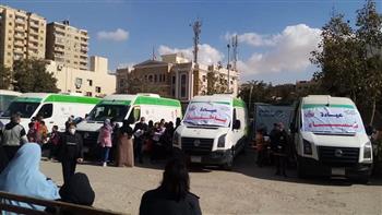   صحة شمال سيناء: الكشف الطبي على 402 حالة من أهالي الشيخ زويد ورفح