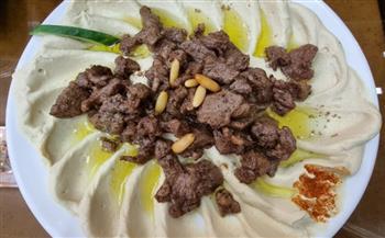 طريقة الحمص باللحم المحمر
