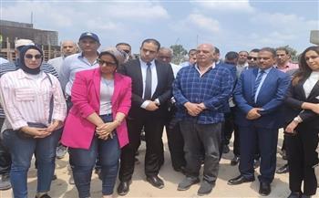 نائب محافظ البحيرة يتفقد الأعمال الجاري تنفيذها بأبو المطامير