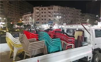 رفع 1749 حالة إشغال طريق مخالف خلال حملة مكبرة بدمنهور