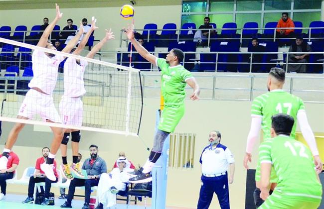 طائرة الزمالك تخسر من المنتخب السعودي ببطولة العين الدولية