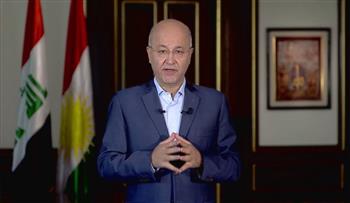   الرئيس العراقي يدعو لاحترام الإرادة الشعبية والديمقراطية