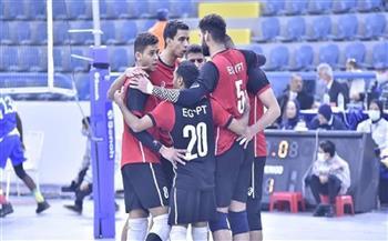 منتخب مصر للكرة الطائرة يهزم ليبيا ويخطف صدارة المجموعة بإفريقيا للشباب