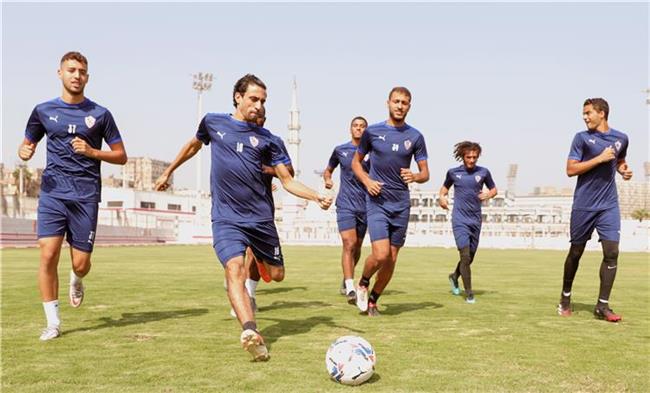 «الونش ونيمار وفتوح» يشاركون في تقسيمة الزمالك