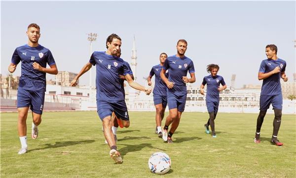 «الونش ونيمار وفتوح» يشاركون في تقسيمة الزمالك