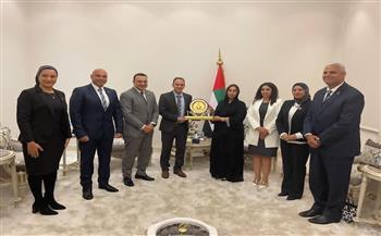 وفد "التنسيقية" يلتقي السفيرة الإماراتية بالقاهرة