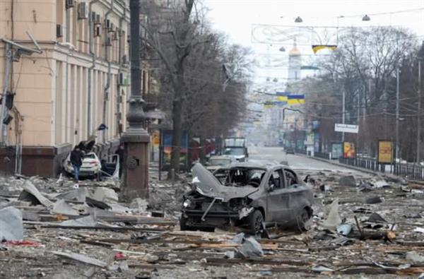 أوكرانيا: ارتفاع ضحايا القصف الروسى على مدينة خاركيف إلى 10 مدنيين