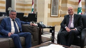   نجيب ميقاتى يلتقى وزير المال اللبنانى لبحث سعر الصرف