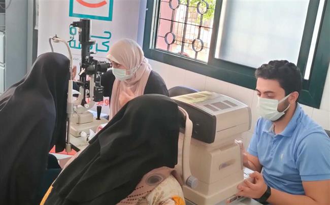 «حياة كربمة».. خلال قافلة طبية لأمراض العيون «رمد» بأبو المطامير
