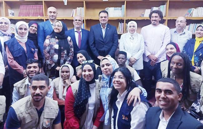وزارة الشباب والرياضة تستقبل مسئول تنمية النشء والشباب بمنظمة اليونيسف بالأردن