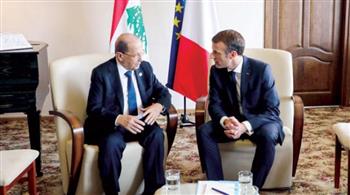   الرئيس اللبناني يتلقى رسالة من نظيره الفرنسي لتأكيد الحرص على تعزيز العلاقات المشتركة