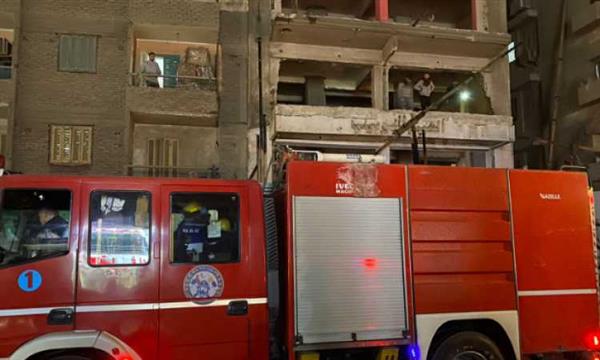 إصابة 3 أشخاص عقب حريق التهم محول كهرباء فى بورسعيد
