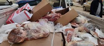 ضبط 20 طن لحوم مفرومة غير صالحة للاستهلاك بالجيزة