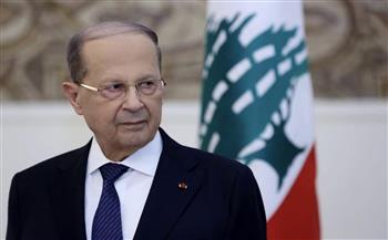  الرئيس اللبناني يبحث مع وزير الخارجية تقييم المحادثات مع المبعوث الأمريكي لمفاوضات ترسيم الحدود