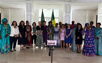   السفيرة المصرية في داكار تشارك في اجتماع اليوم العالمي للمرأة الدبلوماسية في السنغال 