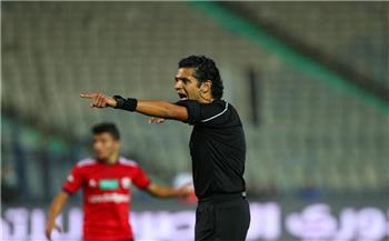   أحمد الغندور حكما لمباراة الأهلي وفاركو غدا في الدوري