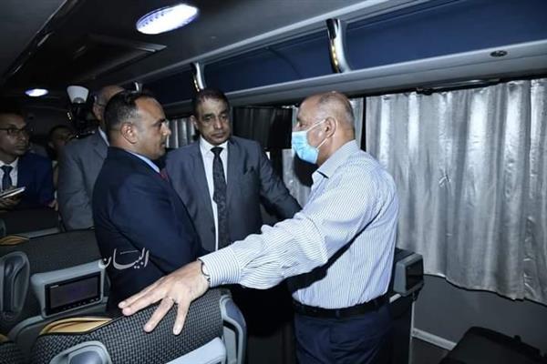 وزير النقل يتفقد المشروع المتكامل لشركة «ترجمان جروب»