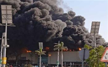   ارتفاع حصيلة إصابات حريق مول الإسكندرية اليوم إلى 5 إصابات