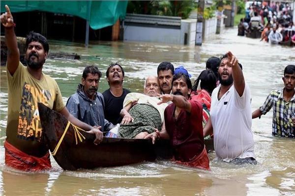 ارتفاع حصيلة ضحايا الفيضانات والانهيارات الأرضية شمال وشرق الهند إلى 50 قتيلا