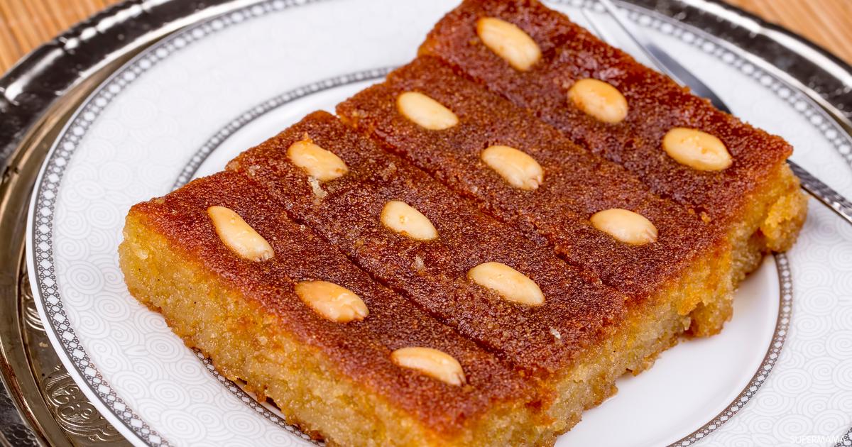 طريقة البسبوسة فى 15 دقيقة