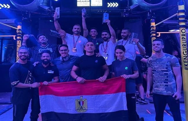 انجاز جديد ذهبية وفضيتين جديدتين لمصر في بطولة العالم لستريت وورك أوت  بلاتفيا