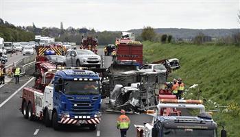   مصرع 354 شخصا نتيجة حوادث على الطرق خلال شهر يوليو الماضى فى فرنسا
