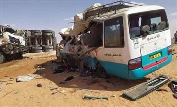   الجزائر: مصرع وإصابة 15 شخصا في حادث تصادم جنوب شرقي البلاد