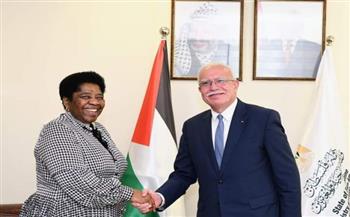   فلسطين وجنوب أفريقيا تؤكدان ضرورة تعزيز سُبل التعاون على كافة الأصعدة