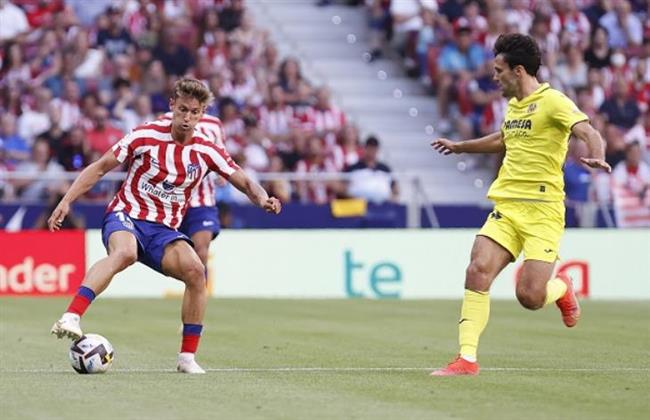 فياريال يفوز على أتليتكو مدريد 2-0 فى الدورى الإسبانى
