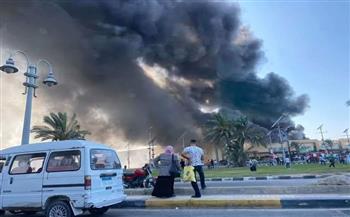   مصدر  أمني يكشف أسباب حريق المركز التجاري بالإسكندرية