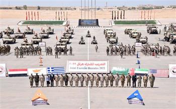   إنطلاق فعاليات التدريب المشترك  «هرقل -2» بقاعدة محمد نجيب العسكرية