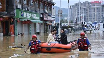   ارتفاع إجمالي عدد ضحايا الفيضانات شمال غربي الصين إلى 26 شخصا
