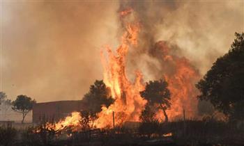   السيطرة على حرائق الغابات فى إسبانيا