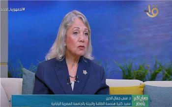   منى جمال الدين: استضافة مصر مؤتمر قمة المناخ COP27 أمر مهم للغاية