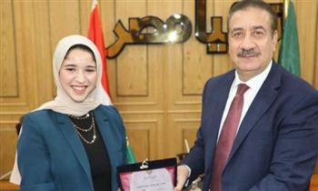 أبو ليمون يكرم عباقرة المنوفية