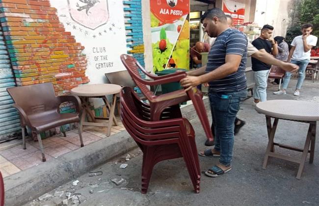 رفع 29 حالة إشغال و تعديات للباعة الجائلين وسط الإسكندرية 