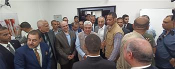   وزير التعليم العالي ومحافظ بني سويف يزوران جامعة النهضة