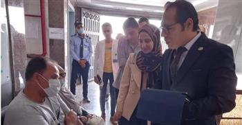 مدير فرع هيئة الرعاية الصحية فى مرور مفاجئ على وحدة بأبو طفيلة بالإسماعيلية