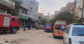   الحماية المدنية تسيطر على حريق شقة سكنية فى أبو النمرس دون إصابات