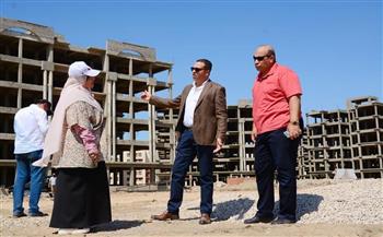   نائب محافظ بورسعيد يتابع سير العمل في إنشاء و تطوير عدد من مشروعات الطرق ببورفؤاد