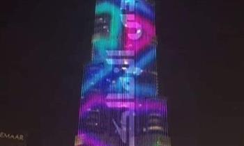   برج خليفة يتزين بشعار الزمالك احتفالا بالتتويج بالدورى 
