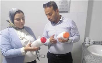 ضبط أدوية وكيماويات منتهية الصلاحية و٢ عيادة ومعمل تحاليل كيميائية تدار بدون ترخيص بالإسكندرية
