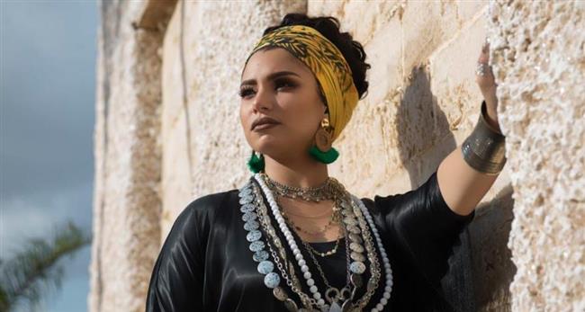 حنان ماضي ونسمة محجوب في قلعة صلاح الدين 