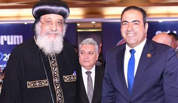 محمود حسين يشارك فى ملتقى لوجوس الثالث للشباب القبطى